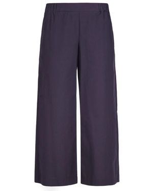 Ottod'Ame Cropped Trousers - Blue