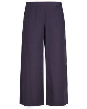 Ottod'Ame Cropped Trousers - Blue