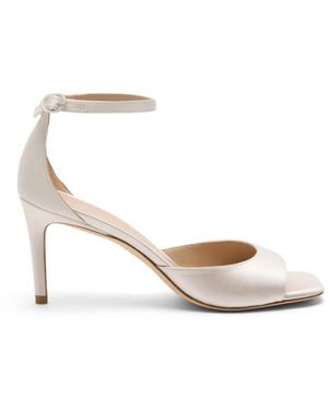 Stuart Weitzman Schoenen ,Leer Nudistia 75 Sandal - Wit
