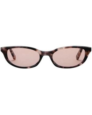 Lgr Accessoires ,Bruin ,Aloe Zonnebril - Roze