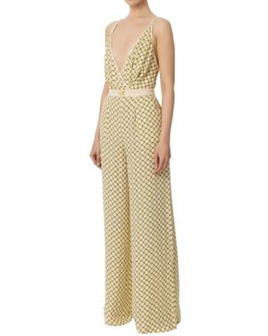Elisabetta Franchi Jumpsuits - Metallic
