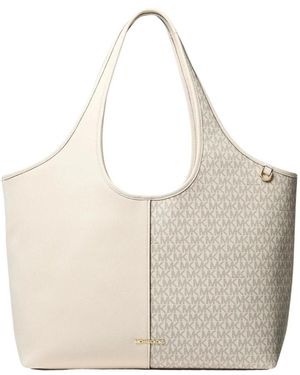 Michael Kors Henly Grote Tote - Wit