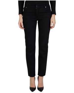 Kiton Slim-Fit Jeans - Negro