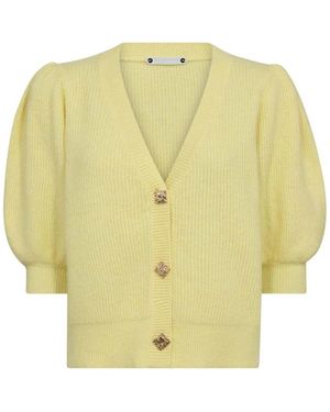 co'couture Cardigans - Jaune