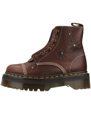 Dr. Martens Sinclair Flower Platform Laarzen - Bruin