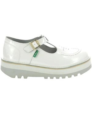 Kickers Wedges - Blanco