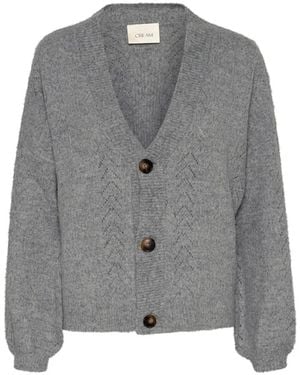 Cream Cardigans - Grey