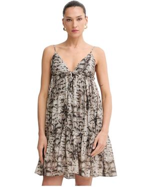 Pinko Adrano Mini Jurk - Naturel
