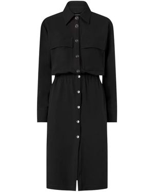 Pinko Arum Abito Fluido - Zwart