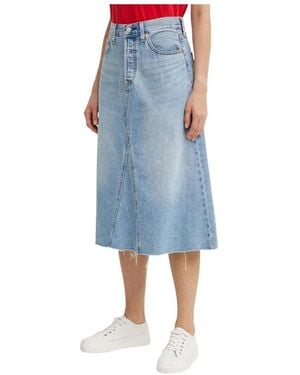 Levi's Midi Röcke - Blau