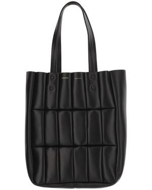 KHAITE Tote Bags - Black