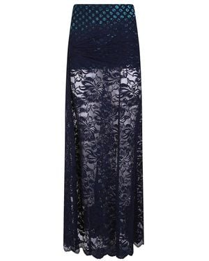 Rabanne Maxi Skirts - Azul