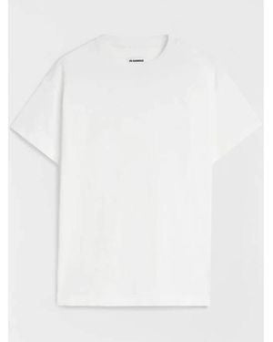 Jil Sander T-Shirts - Bianco