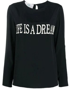 Alberta Ferretti Blouses - Black