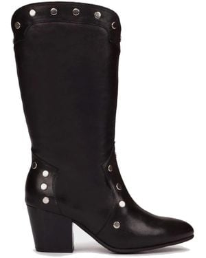 Wonders Cowboy Laarzen - Zwart