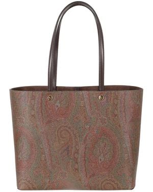 Etro Tote Bags - Marrón