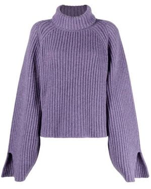 KHAITE Turtlenecks - Violet