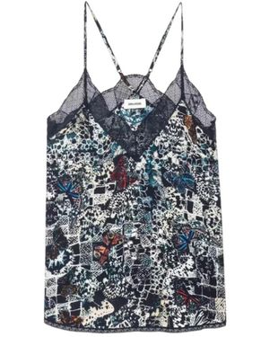 Zadig & Voltaire Sleeveless Tops - Blue