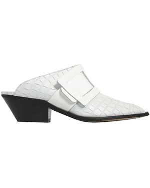 L37 Heeled Mules - Wit