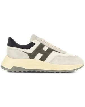 Hogan Schoenen ,Leer Hyperlight Sneakers - Wit