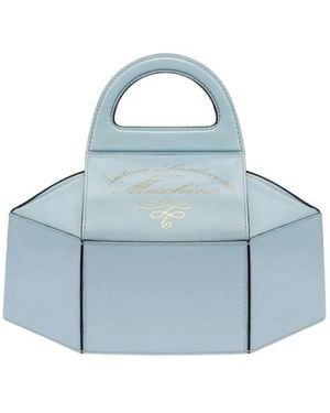 Moschino Cake Box Handbag - Blau