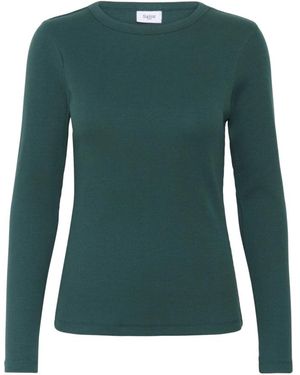 Saint Tropez Long Sleeve Tops - Groen
