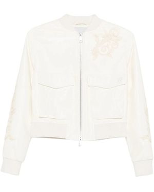 Ermanno Scervino Bomber Jackets - Blanco