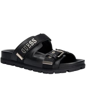 Guess Faxona Sandaal - Zwart