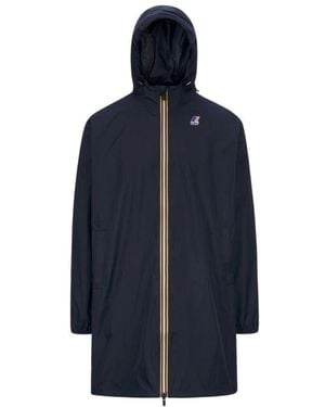 K-Way Le Vrai 4.0 Eiffel East Parka - Blau