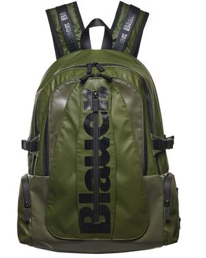 Blauer Splash Rucksack - Grün