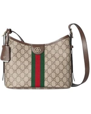 Gucci Borsa Ophidia Grande - Grau