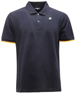 K-Way Polo Shirts - Blue
