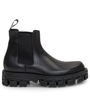 Versace Chelsea Boots - Black