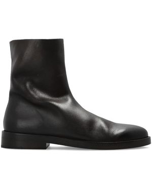 Marsèll Schoenen ,Bruin ,Leer Leren Enkellaarsjes - Zwart