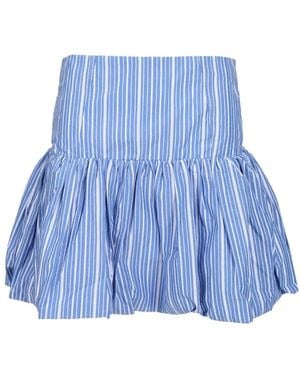 Ganni Short Skirts - Blue