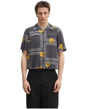 Undercover Grafik-Print Shirt - Schwarz