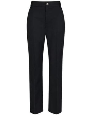Soeur Straight Trousers - Black