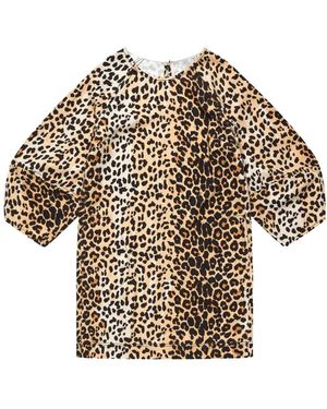 Munthe Printanima Kurzes Kleid - Braun