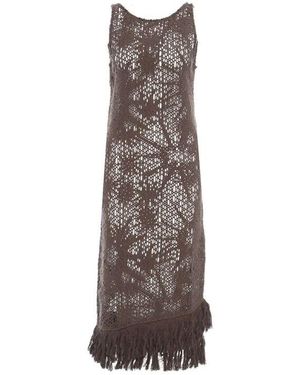 Oas Midi Dresses - Marron
