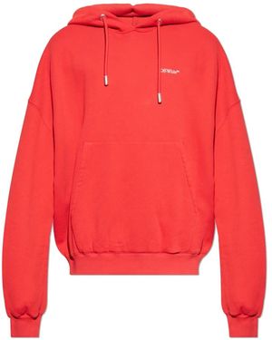 Off-White c/o Virgil Abloh Logo sweatshirt - Rot