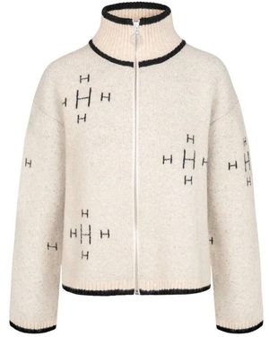 Hèst Iben Zip Jacket - Naturel
