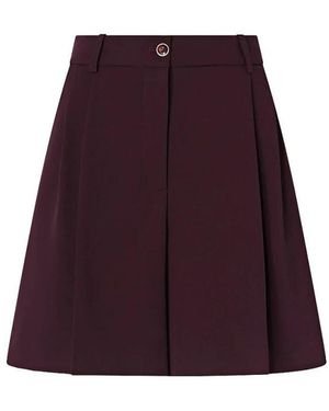 Pinko Korte Broeken ,Paars ,Katoen Shetana Shorts
