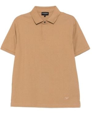 Emporio Armani Polo Shirts - Natural