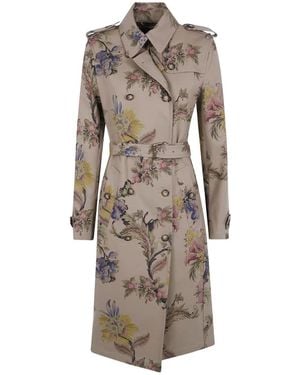 Etro Trench Coats - Marrón