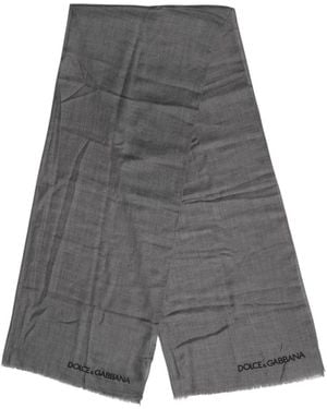 Dolce & Gabbana Winter Scarves - Grey