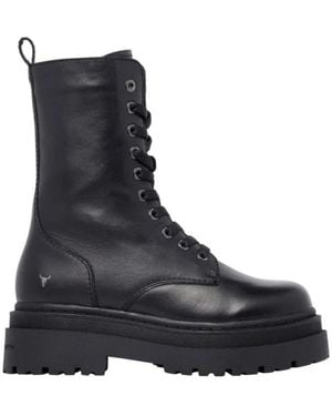Windsor Smith Lace-Up Boots - Nero