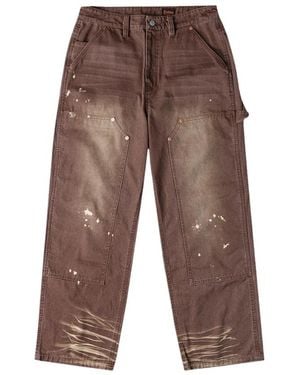Evisu Loose-Fit Jeans - Marrón
