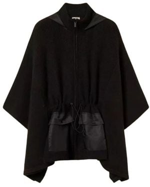 Twinset Capes - Negro