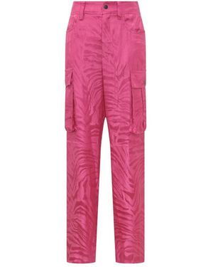 GIUSEPPE DI MORABITO Straight Trousers - Red