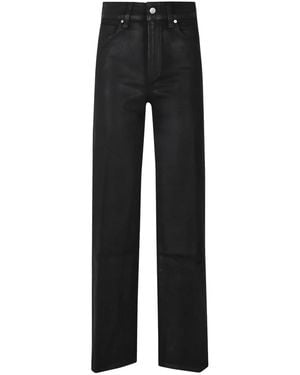 PAIGE Wide Trousers - Nero